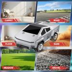 ValueTalks 1:24 RC Car Toys, All Terrain High Speed 2WD RC Truck with Light and Loadspace, 2.4GHz Off-Road Vehicles Remote Control Car, Electric Vehicle Toys Gift for Boys Girls Age 3+