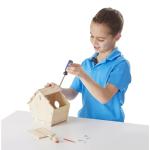 Melissa & Doug Created by Me! Birdhouse Build-Your-Own Wooden Craft Kit