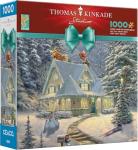 Ceaco - Thomas Kinkade - Holiday - Midnight Delivery - 1000 Piece Jigsaw Puzzle