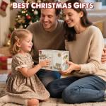 Lehoo Castle Wooden Play Food Sets for Kids Kitchen, Food Toys for Toddlers 3+ Year Old, Pretend Food Play Kitchen Accessories, Cutting Fruits Vegetables Toys, Gift for Boys Girls