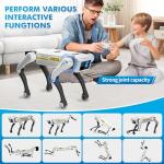 Dingdongwu Smart Robot Dog - Interactive STEM Pet with Voice Control, 30+ Actions & APP Programming, Durable Design for Kids Age 6+ (Compatible with iOS/Android)