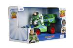 Jada Disney Pixar Toy Story 4 Turbo Buggy W/Buzz Lightyear Radio Control Vehicle, 2.4 Ghz, 1: 24, Multi