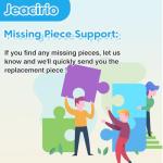 Jeacirio 100 Piece Puzzles for Kids Ages 4-8 - Dogs Flowers Donuts Cats Puzzles - Large Puzzle for Senior Jigsaw Puzzle for Kids Ages 4-6 6-8 8-10 Year Old Educational Toys Gifts 4-Pack 15"x11"