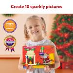 Skillmatics Foil Fun – Mess-Free Holiday Art & Craft Kit for Kids, DIY Creative Activity, Travel Game, Stocking Stuffer & Christmas Gift for Boys & Girls Ages 4, 5, 6, 7, 8, 9