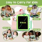 Teriph LCD Writing Tablet for Kids, Colorful Toddlers Toys Drawing Board, Educational Kid Toys, Doodle Pad Dinosaur Toys for 3 4 5 6 7 8 Year Old Boys Girls Birthday Party Christmas Gifts,8.5inch