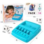 Learning Educational Toys 2 in 1 Matching Letter and Number Games for Boys and Girls Sight Words Recognition Flash Cards Kindergarten Teaching Tools Preschool Learning Materials for Kids Ages 3-7