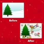 Skillmatics Foil Fun – Mess-Free Holiday Art & Craft Kit for Kids, DIY Creative Activity, Travel Game, Stocking Stuffer & Christmas Gift for Boys & Girls Ages 4, 5, 6, 7, 8, 9