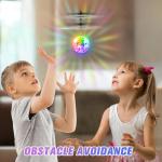 Flying Orb Ball, Magic Hover Flying Ball Toy with Rechargeable, Light Up Floating Balls Indoor Outdoor Toys Gifts for Bithday Boys Girls Ages 6 7 8 9 10+ Year Old
