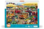 Wonder Forge Farmer's Market Day 1000 Piece Jigsaw Puzzle for Adults | Unique, Perfectly-Fitting Pieces | Fun, Vibrant Imagery | Amazon Exclusive