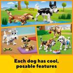 LEGO Creator 3 in 1 Adorable Dogs Building Toys - Pretend Play Toys for Girls & Boys, Ages 7+ Years - Kids Learning & Educational Sets - Gift for Christmas - 31137