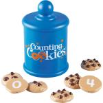 Learning Resources Smart Counting Cookies - Chocolate Chip Play Food, Preschool Activities, Toddler Sensory Toy, Play Kitchen Accessories, Sorting and Stacking, Fine Motor Numbers , Math Games