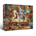 TangMosaic Magic Book Jigsaw Puzzles, 1000 Piece Puzzle for Adults, Family Puzzles Game, Fun Relaxing Challenging, Interlock Perfectly No Dust, Home Wall Decor, Gift for Christmas Valentine Parents