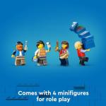 LEGO City Yellow Delivery Truck Toy - Semi Truck Building Toy for Boys & Girls, Ages 8+ Years - Gift for Christmas - Pretend Play W/ 3 Minifigures - 60440