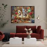 TangMosaic Magic Book Jigsaw Puzzles, 1000 Piece Puzzle for Adults, Family Puzzles Game, Fun Relaxing Challenging, Interlock Perfectly No Dust, Home Wall Decor, Gift for Christmas Valentine Parents