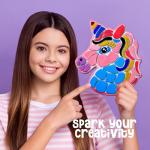 Dan&Darci Stepping Stones Painting Kit for Kids - Outdoor Crafts - Paint 5 Garden Stone - Unicorn Craft Kits for Boys, Girls Ages 6-12 - Christmas Gifts for Boy, Girl Age 6, 7, 8, 9, 10 + Year Old