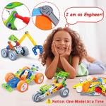 10 in 1 STEM Toys for 4 5 6 7 8+ Year Old Boy Girl Birthday Gifts Building Toys for Kids Ages 4-8 5-7 6-8 Educational Learning Stem Activities for Boys 3-5 4-6 8-10 Creative Games Christmas Idea Gift