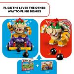 LEGO Super Mario Bowser's Muscle Car Expansion Set Building Toy - Collectible Bowser Toy for Boys & Girls, Ages 8+ Years - Gifts for Christmas - 71431