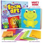 Dan&Darci Foam Sticker Art Craft for Kids - Toddler Arts & Crafts for Ages 3-5 - Boys 4-6 Birthday Gift & Stocking Stuffer