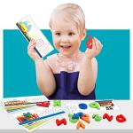 Learning Educational Toys for 2 3 4 5 6 Years Old Boys Girls, See & Spell Matching Letter Game with Alphabet Cards for Kids, Preschool CVC Word Builders Toy, Christmas Birthday Gifts for Age 2-4 4-6