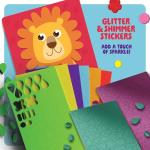 Dan&Darci Foam Sticker Art Craft for Kids - Toddler Arts & Crafts for Ages 3-5 - Boys 4-6 Birthday Gift & Stocking Stuffer