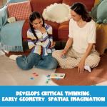 GiiKER Super Blocks STEM Toys – Pattern Matching Puzzle Game with 1000+ Challenges, Brain Teaser Toy for Kids & Teens, Travel Game & Birthday Gift for Boys and Girls