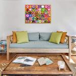 Nattork Jigsaw Puzzles 500 Pieces for Adults, Families (Donuts) Pieces Fit Together Perfectly