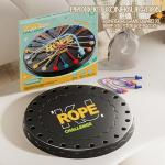 lartoys Rope Untangling Puzzle Game, Educational Strategy Board Game for Kids & Adults, Family Travel Party Games with Multi-Level Challenges, Gifts for All Ages(Manual on Box)