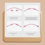 lartoys Rope Untangling Puzzle Game, Educational Strategy Board Game for Kids & Adults, Family Travel Party Games with Multi-Level Challenges, Gifts for All Ages(Manual on Box)