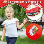 Britik Pop Up Play Tent for Kids Aged 3-5 Years Old Boys and Girls : Fire Truck Tent Playhouse Toy Play Tents for Toddlers 3-5 Kids Tent Indoor Outdoor Playhouse Toys for 3 + Year Old, Fire Truck