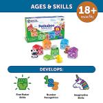 Learning Resources Peekaboo Learning Farm - 10 Pieces, Ages 18+ Months Toddler Learning Toys, Counting and Sorting Toys, Farm Animals Toys,Stocking Stuffers