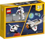 LEGO Creator 3 in 1 Space Shuttle Toys - Space Toys Building Set for Boys & Girls, Ages 6+ - Option to Build 2 Spaceships or Astronaut - Educational Gift for Kids Birthday & Holidays - 31134
