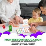 puzgic Stem Kids Toys for Creative Learning Building Educational Resources Kids Toy for Preschool and Kindergarten 3 4 5 6 Years Old Boys and Girls Brain Teaser Montessori Smart Sticks Toys