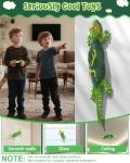 Wall Climbing Lizard,Wall Crawler Robot Gecko Remote Control,Floor Ceiling Crawling Electric Lizard Rc Car Toy,Cool Kids Toys,Christmas Birthday Gifts for 3 4 5 6 7 8 9 10+ Year Old Boys Girls Teens