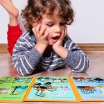 Magnetic Puzzles for Kids Ages 1-3, Travel Toddler Puzzles Ages 2-4 Year, Excavator Refrigerator Magnet for Kids Learning Gift for Road Trip