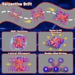 SOGAWEBB Spider Gesture Sensing Remote Control Car, Double Sided RC Cars with Full-Body Light, 2.4GHz Hand Controlled Rechargeable RC Stunt Car Toys for Boys 4 5 6 7 8 9 10 11 12