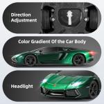 MIEBELY Lamboghini RC Car - 1:24 Scale Lambo Toy 3.7V 500mAh, LP700 Fast Remote Control Car for Boys 8-12, Rc Race Model Birthday Gifts for Kids Adults Boys Girls Age 6-12 Year Old
