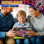 SOGAWEBB Spider Gesture Sensing Remote Control Car, Double Sided RC Cars with Full-Body Light, 2.4GHz Hand Controlled Rechargeable RC Stunt Car Toys for Boys 4 5 6 7 8 9 10 11 12