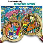 Antelope - 1000 Piece Puzzle for Adults, Cat Castle Jigsaw Puzzles 1000 Pieces, High Resolution, Matte Finish, Smooth Edging, No Dust Creative Artistic Puzzle