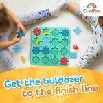 CoolToys Build-A-Track Brain Teaser Puzzles for Kids Ages 4-8 - Educational Smart Logic Board Game for Children, 4 Levels & 100+ Skill-Building Challenges, Fun Home & Travel Boys & Girls STEM Activity