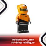 LEGO Speed Champions McLaren F1 Team MCL38 Race Car Toy - Building Set for Kids, Boys & Girls, Ages 10+ - Toy Car for F1 Fans - Gift Idea for Birthday - 77251
