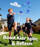 wow97e Hand Controlled Flying Orb Ball for Kids, Indoor & Outdoor Hover Toy, Toss & Catch Flying Ball with Protective Cage, Rechargeable Family Play Toy