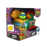 Teenage Mutant Ninja Turtles: Mutant Mayhem - Calzone Drift RC | Full-Function Remote Control Vehicle | 2.4 GHz Calzone Controller | 180-Degree Cannon Blaster | Leonardo Bobblehead | Ages 6+