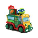 Teenage Mutant Ninja Turtles: Mutant Mayhem - Calzone Drift RC | Full-Function Remote Control Vehicle | 2.4 GHz Calzone Controller | 180-Degree Cannon Blaster | Leonardo Bobblehead | Ages 6+