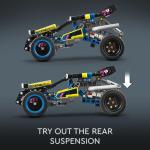 LEGO Technic Off-Road Race Buggy Buildable Car Toy, Cool Toy for 8 Year Old Boys, Girls and Kids who Love Rally Contests, Race Car Featuring Moving 4-Cylinder Engine and Working Suspension, 42164