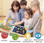 Puzzles for Kids Ages 4-6, 4 Packs 24 Piece Wooden Jigsaw Puzzles for Toddlers 5-8 Preschool Educational Puzzles Boards Toys Gifts for 4 5 6 7 8 Boys Girls