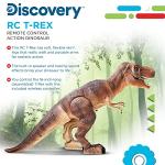 Discovery™ Remote Control T-Rex Dinosaur – Realistic Jurassic RC Action Figure with Walking Legs, Roaring Sounds, Chomping Mouth| Dinosaur Toys for Kids| Boys Toys RC Car Gift| Fun Dino for Ages 6+