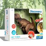 Discovery™ Remote Control T-Rex Dinosaur – Realistic Jurassic RC Action Figure with Walking Legs, Roaring Sounds, Chomping Mouth| Dinosaur Toys for Kids| Boys Toys RC Car Gift| Fun Dino for Ages 6+