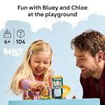 LEGO Bluey Playground Fun with Bluey and Chloe Sensory Building Blocks - Preschool Pretend Play & Learning Toys for Kids - 4 Year Old Girl & Boy Birthday Gifts - 11201