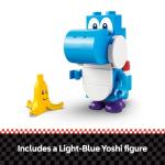 LEGO Super Mario: Mario Kart Yoshi Bike - Building Toy Set for Kids, Boys and Girls, Ages 7+ - Mario Kart Toy for Fans with Blue Yoshi - Gift Idea for Birthdays - 72031