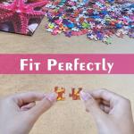 HUADADA Jigsaw Puzzles for Adults 1000 Pieces, Beach Shells Interlock Perfectly Letter on Back No Dust, Home Decor Birthday Party Toy for Men Women Elders Seniors (27.5"x19.6"), 1:1 Poster